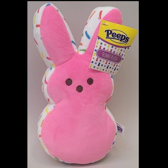 Kellytoy Toys Peeps 8 Pink Soft Plush Bunny Easter Edition